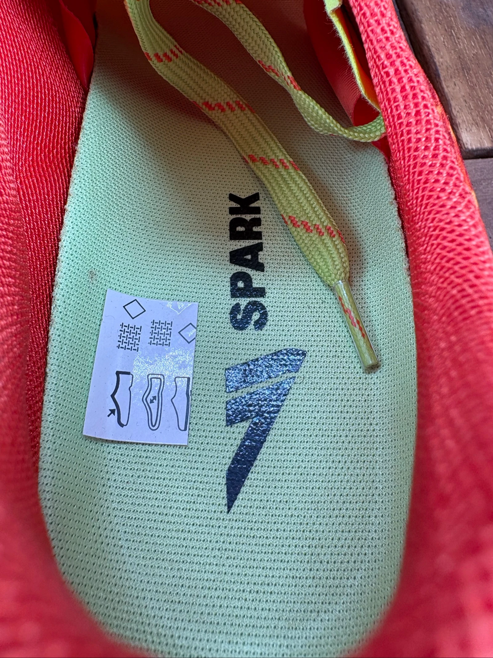 Size 45: VJ Sport Spark Trail Shoes Orange / Green – photo 8